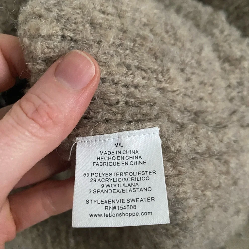 Le Bon Shoppe Envie sweater - Picture 6 of 6